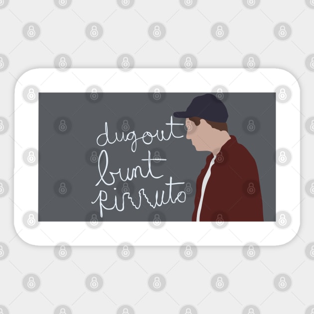 dugout bunt rirruto Sticker by FutureSpaceDesigns